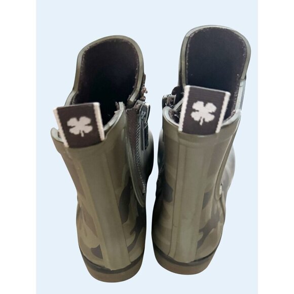 LUCKY BRAND Camouflage Chelsea Ankle Rain Waterproof Boots Sz 6 - Picture 6 of 8